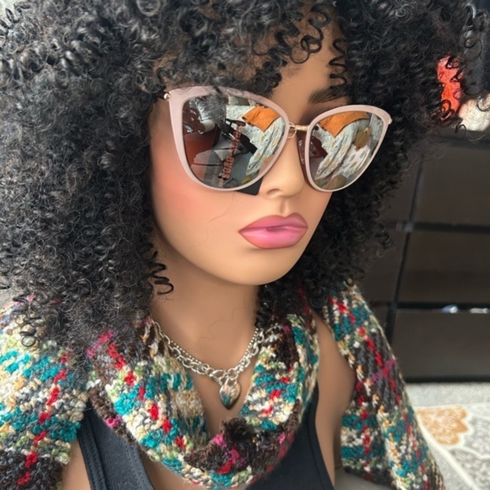 ✨NEW Urban Chic Pink Mauve Mirror Sunglasses for Women